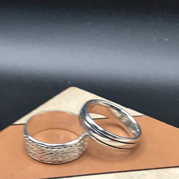 925 Sterling Silver Spinner Mens ring size 10 - Picture 4 of 9